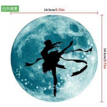 Self-Adhesive Moon Glow Stickers