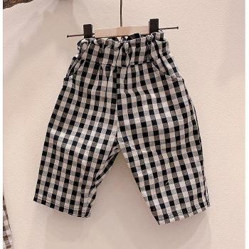 Pantalones a cuadros para niños