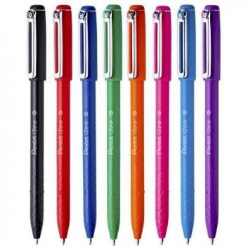 Roller a scatto Energel Slim - punta 0,7 mm - nero - confezione valore 20+4 pezzi