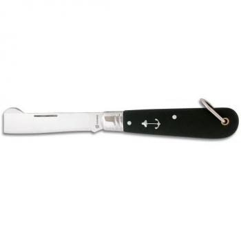 Navaja Marinera Albainox P. Injertar Hoja de Acero Inox 8 cm, Mango de ABS, en caja a color