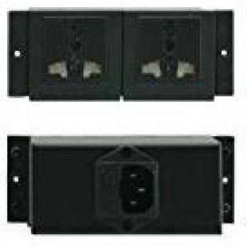 Kramer Electronics TBUS POWER SOCKET MODULES . electrical power plug Black