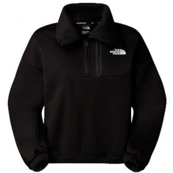 North Face Mountain Athletics 1/4 Zip Fleece – Damen, Schwarz