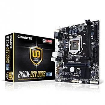 GA‑B150M‑D2V di Gigabyte – scheda madre micro‑ATX DDR3 nera