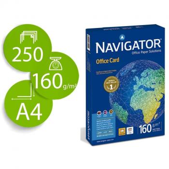 Papel Navigator para fotocopiadora DIN-A4 160 gramos, 250 hojas