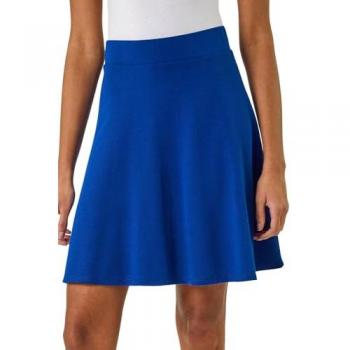 Jupe Skater Stretch Bleu Électrique