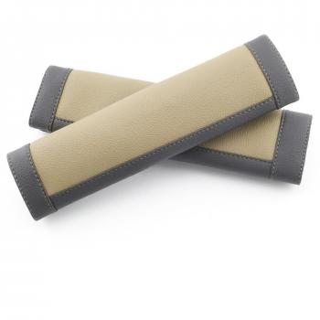 Set di imbottiture per cintura di sicurezza COFIT 2 pezzi beige