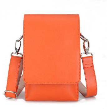 Portable Faux Leather Hair Scissors Holder Pouch