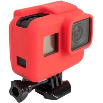 Protector de Silicona para GoPro Hero 5, 6 y 7 - Funda Negra para Cámara de Acción