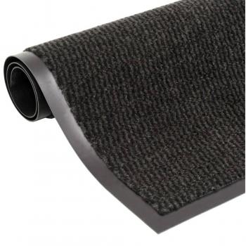 VidaXL Zerbino Trapuntato 60x150 cm Nero