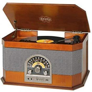 Trevi - Giradischi Vintage con Altoparlanti Integrati TT 1045