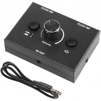 Séparateur audio 2 entrées 1 sortie
