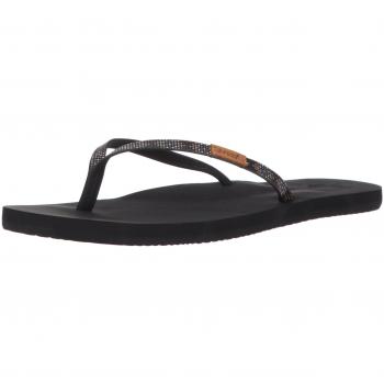 Reef Slim Ginger Beads, Chanclas para Mujer, Negro (Black Bla), 37.5 EU
