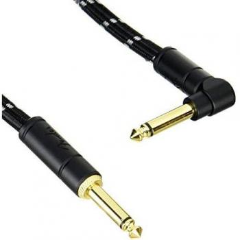 Fender Deluxe Series Instrument Cable S>A 5.5m (Black Tweed...