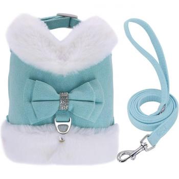 Warmer Welpengurt mit gepolsterter Leine