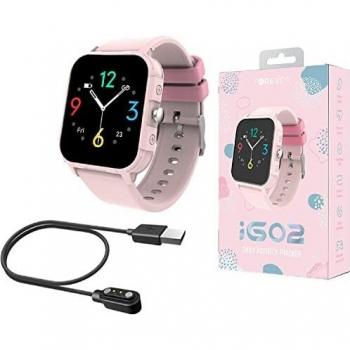 Reloj Inteligente Forever IGO JW-150/ Notificaciones/ Frecuencia Cardíaca/ Rosa