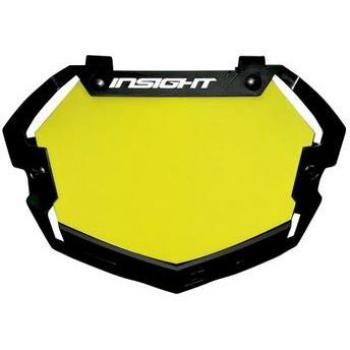 Plaque BMX Insight® 3D Vision 2 - Noir - Mini/Cruiser - 230 x 162mm - Finition UV