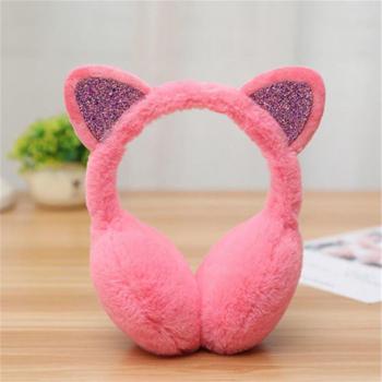 Girls Glitter Sequin Ear Warmers