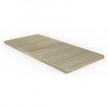 Modular Patio Deck Tile Kit, 2.4m x 2.4m
