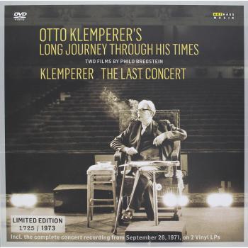 Otto Klemperer's Long Journey Through His Times, Klemperer The Last Concert Inclus 2 Vinyles et un livre Blu-ray