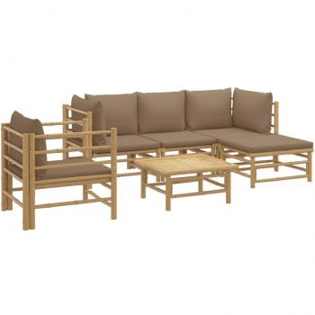 Mobili Outdoor Bambù Tortoia – Completo di 6 Unità