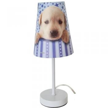 Lampe de Chevet Chiot Bleu – 9W, 1 ampoule