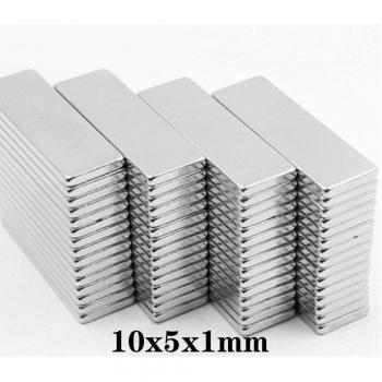 Aimant Magnétique Permanent 10x5x1mm