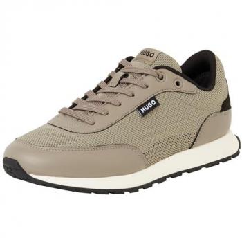 Sneakers Hugo Icelin Runn Knit Noir-Gris – 43