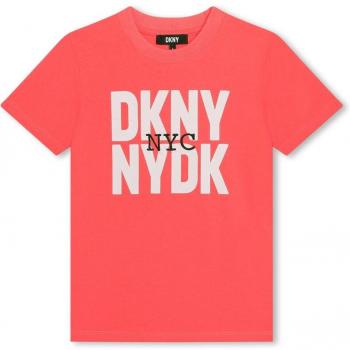 T-shirt DKNY garçon 6 ans, imprimé orange