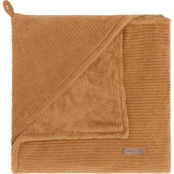 Coperta con cappuccio Sense Caramello 75x75 cm Baby's Only