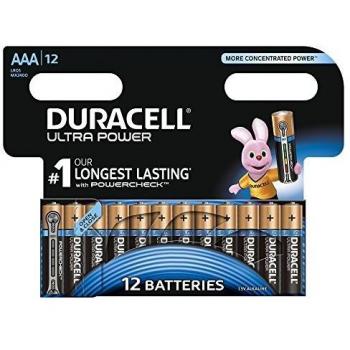 Duracell Ultra Power AAA Alkali-Batterien (12er Pack)