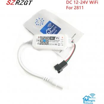 Mini Contrôleur LED WiFi 2048 Pixels DC5V DC12-24V pour bandes WS2811 SK6812 WS2812B