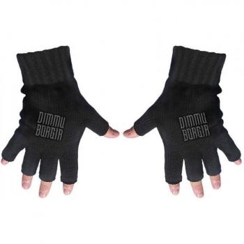 Vingerloze Dimmu Borgir Handdoekenhandschoenen, Unisex, Zwart, Eén maat