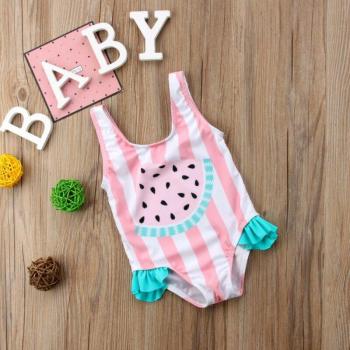 Bikini Enfant Fille Pastèque avec Volants