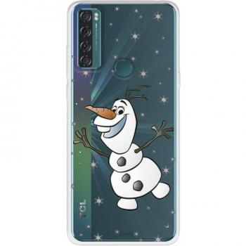 Custodia Ufficiale Disney Olaf per TCL 20 SE - Trasparente