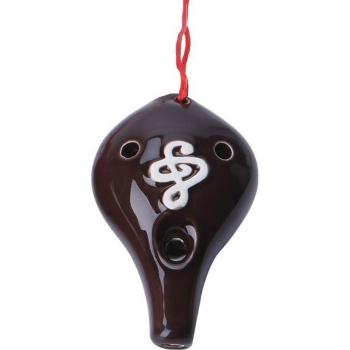 Ocarina de Azulejo Alto (A‑C) 6 Agujeros