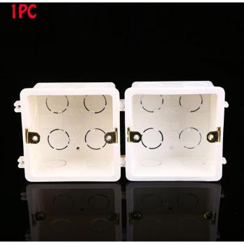 Caja de Montaje de Pared con Interruptor Táctil y Caja de Conexiones Casete