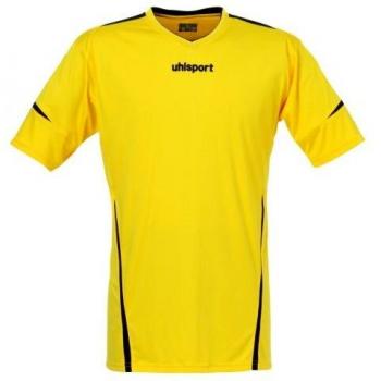 Camiseta Uhlsport Team Manga Corta Unisex Todo el Año Color Maisgelb/Schwarz XL