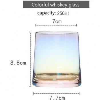 Vaso de Cristal Creativo para Jugo y Cerveza
