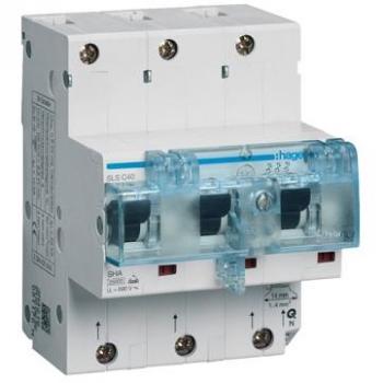 Wyłącznik SLS 40A 3-polowy Hager HTN340C