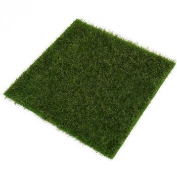 Césped Verde Artificial para Mini Jardín de Hadas