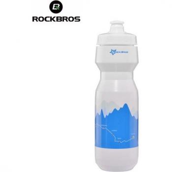 Botella de Ciclismo ROCKBROS 750ml, Escurrible, a Prueba de Fugas, Sin Sabor, Plástico PP5-Free