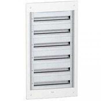 Schneider cuadro metalico pragma24 empotrar 6 fila 144m sin puerta PRA13836
