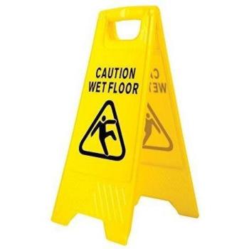 HV20 Wet Floor Warning Sign – Portwest A-Frame Folding