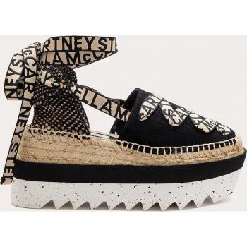 Stella McCartney Black Wedge Shoes for Women, Size 41 EU