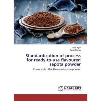 Standardization of process for ready-to-use flavoured sapota powder