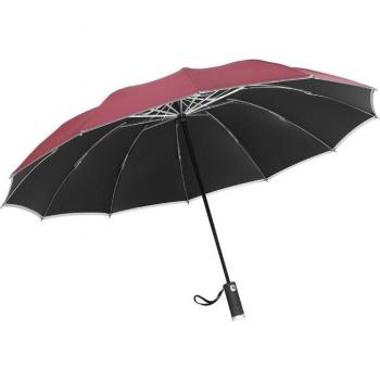 Auto-Reverse Umbrella with Flashlight