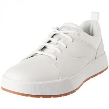 Timberland Baskets basses en cuir Maple Grove blanc 40 – Homme