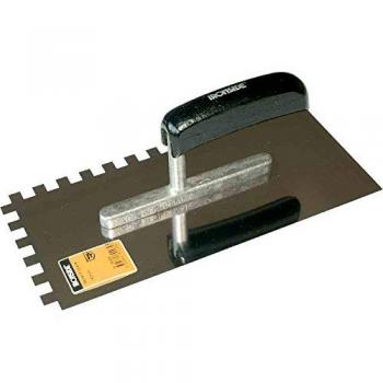 IRONSIDE Glättekelle, Aufziehkelle 280 mm, 10 x 10 mm rostfrei, gezahnt