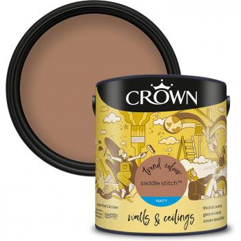Crown Matt Emulsion Paint - Saddle Stitch / 2.5l