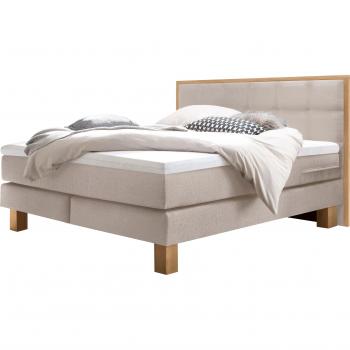 Boxspringbett Cottage von HASENA, gepolstertes Kopfteil